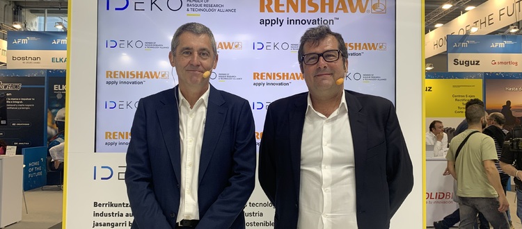 Renishaw y el centro tecnológico IDEKO cierran un acuerdo de colaboración