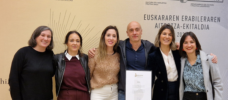 IDEKO obtiene el certificado BIKAIN y refuerza su liderazgo en la normalización del euskera