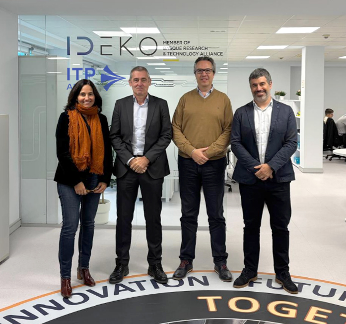 ITP Aero e IDEKO firman un acuerdo para impulsar la I+D en el sector aeronáutico